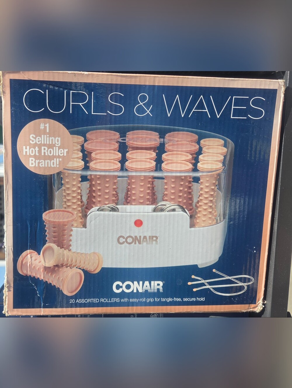 Pink Assorted Curlers & Waves Roller Set